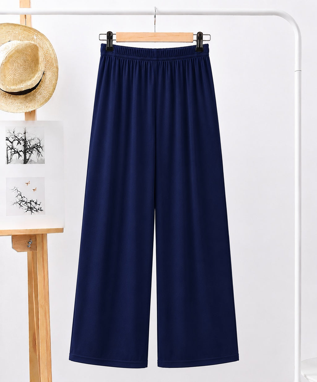 Plain Plazo Trousers For Girls