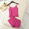 Hot Pink Camiset With Short