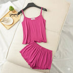 Hot Pink Camiset With Short